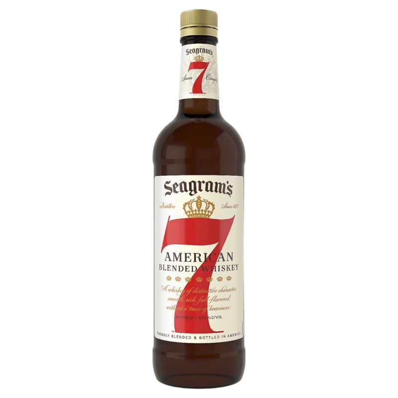 Seagram’s Blended American Whiskey 7 Crown 750 ML