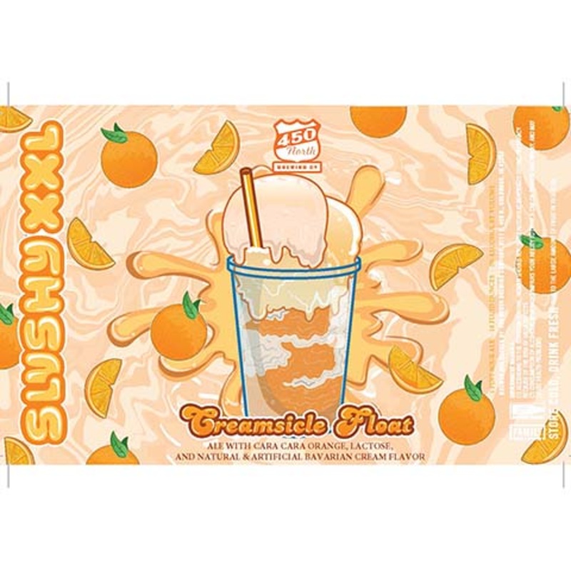 450 North Creamsicle Float Slushy XXL Sour Ale 16OZ SINGLE CAN