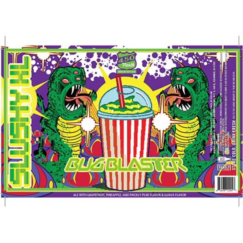 450 North Slushy XL Bugblaster Sour 16OZ SINGLE CAN