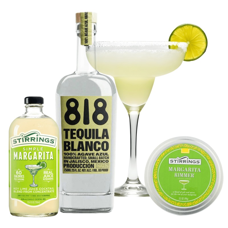 818 Tequila Margarita Gift Basket Cheers