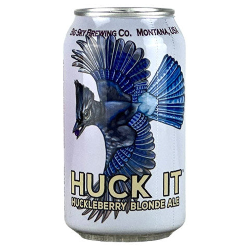 Big Sky Huck It Huckleberry Blonde Ale 12OZ SINGLE CAN