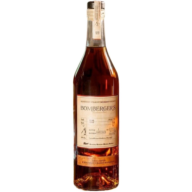 Bomberger’s Declaration Straight Bourbon 2024 Release