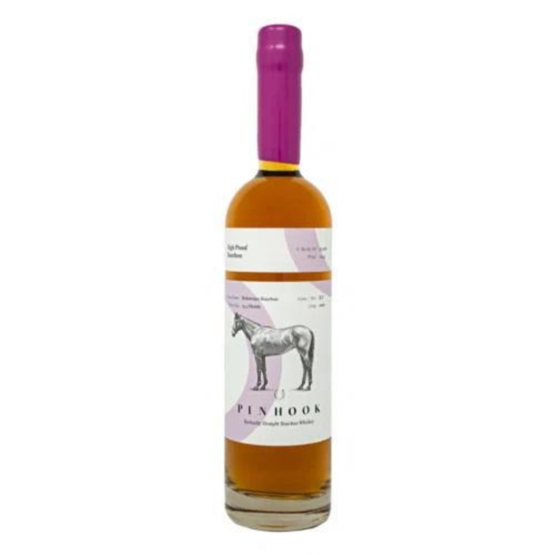 Bourbon Pinhook High Proof (Magenta Wax top)