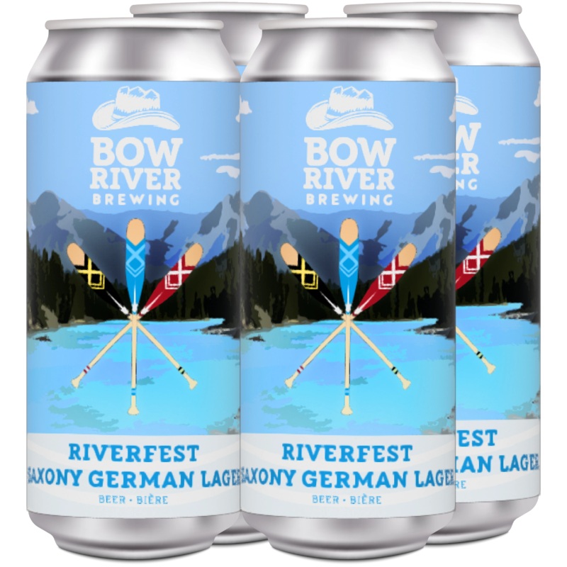 BOW RIVER RIVERFEST LAGER 473ML 4PK CAN @ Signal Hill [1049246] 1892 ml
