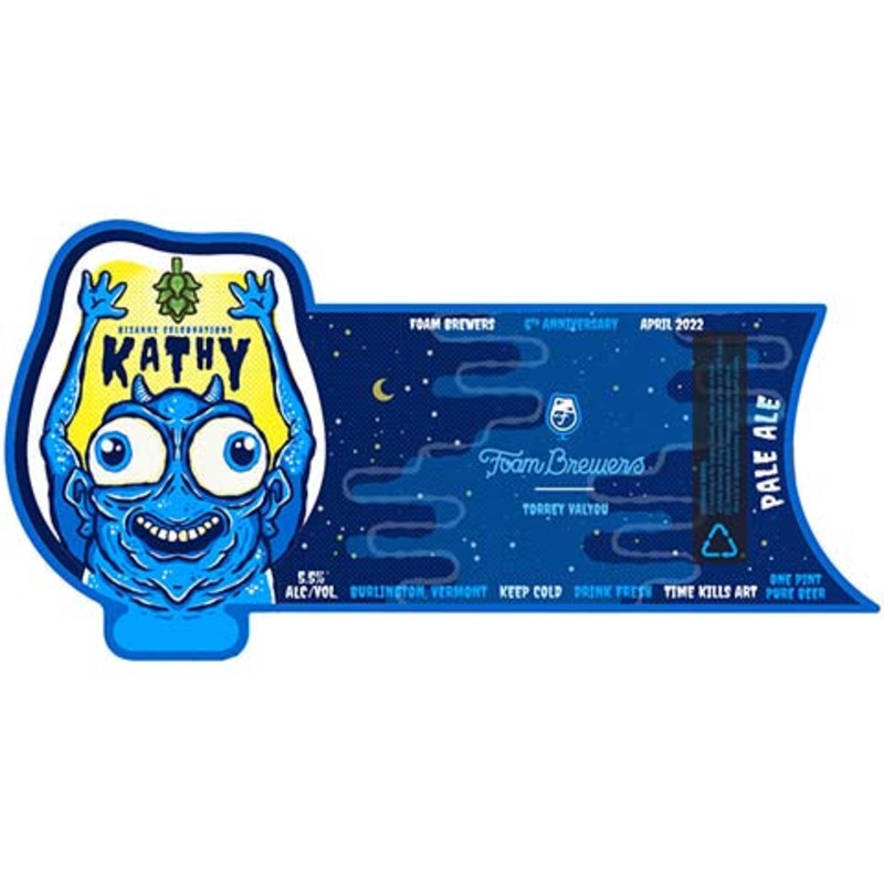 Foam Bizarre Celebrations Kathy Pale Ale 16OZ SINGLE CAN