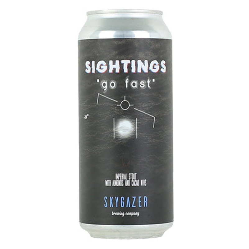 Skygazer Sightings “go fast” Imperial Stout 16OZ SINGLE CAN