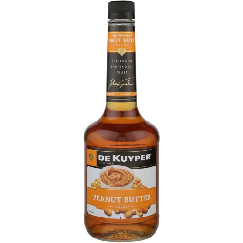 DEKUYPER PEANUT BUTTER LIQUEUR 30 750ML 750ML