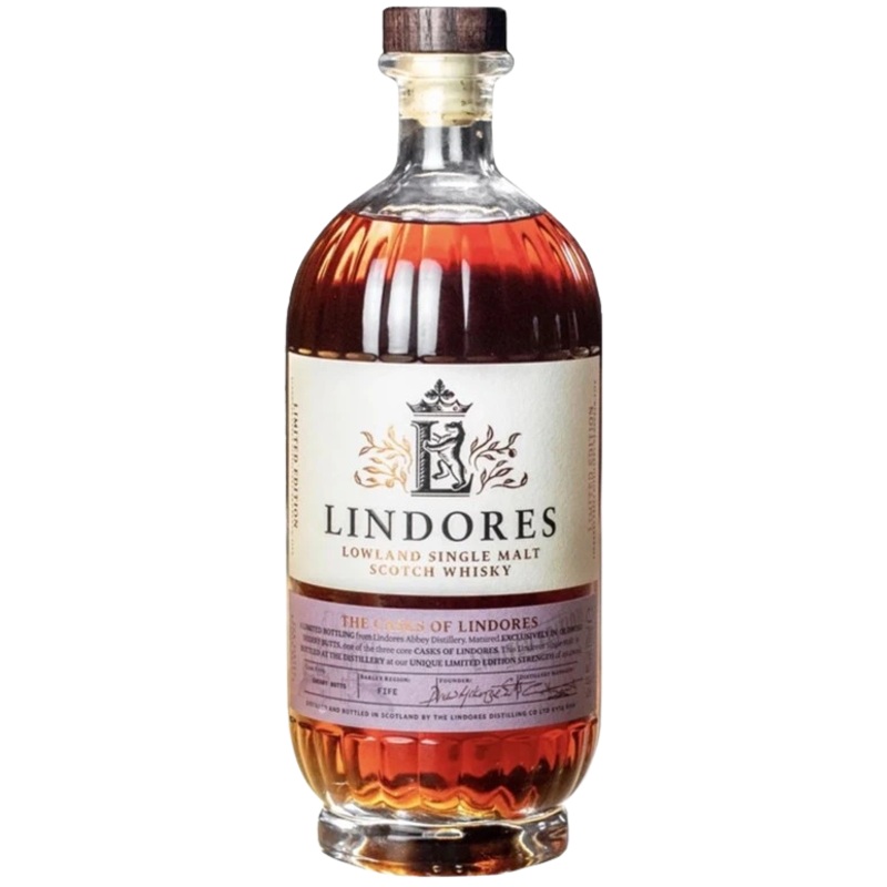 LINDORES OLOROSE CASK LOWLAND SINGLE MALT W&B CASK 700ML @ Southgate [1048369] 700 ml