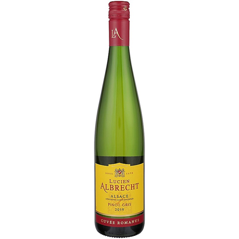 LUCIEN ALBRECHT PINOT GRIS CUVEE ROMANUS ALSACE 2019 750ML 750ML