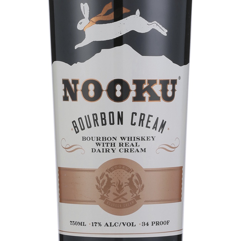 NOOKU BOURBON CREAM LIQUEUR 34 750ML 750ML