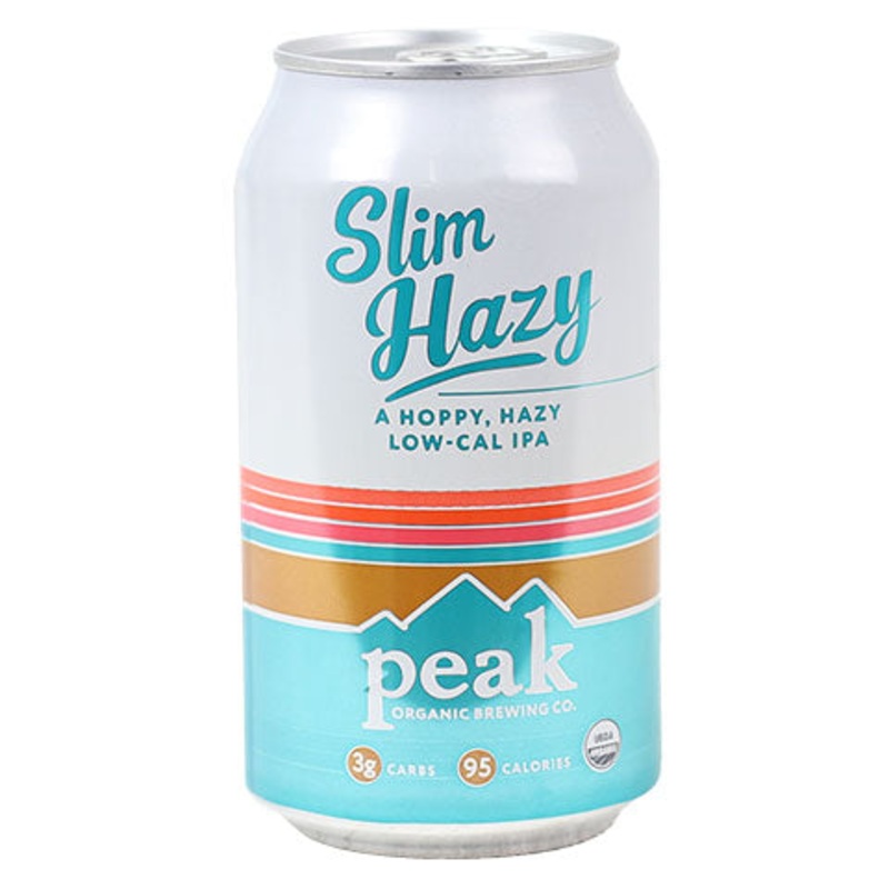 Peak Organic Slim Hazy IPA 12OZ SINGLE CAN