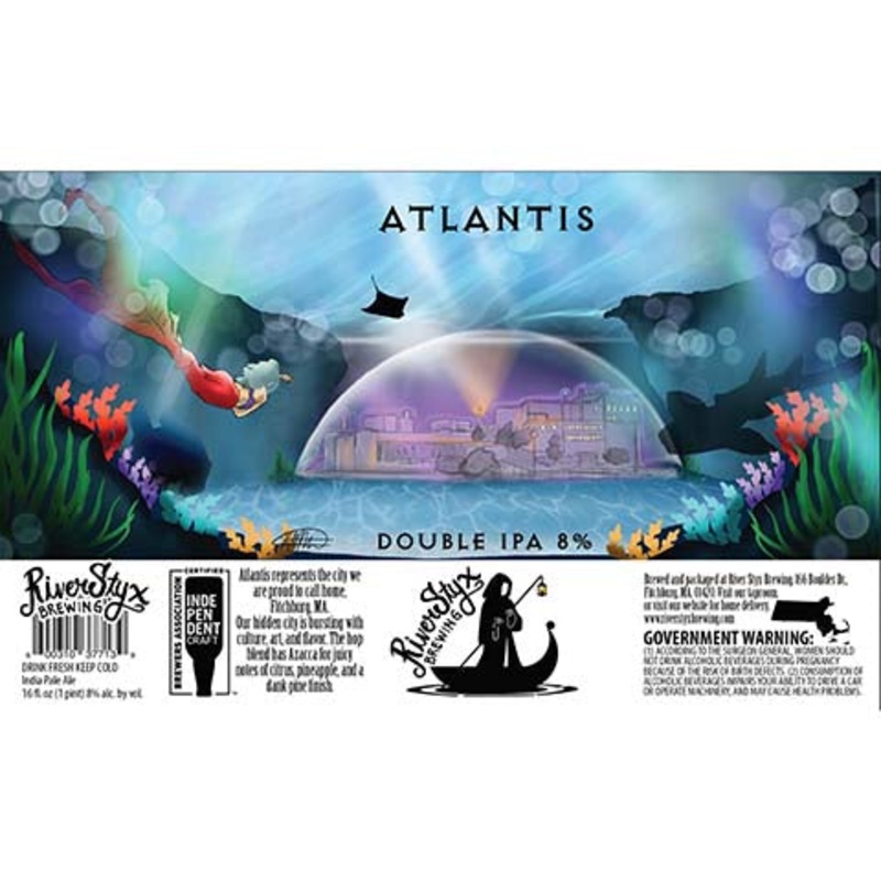 River Styx Atlantis DIPA 16OZ SINGLE CAN