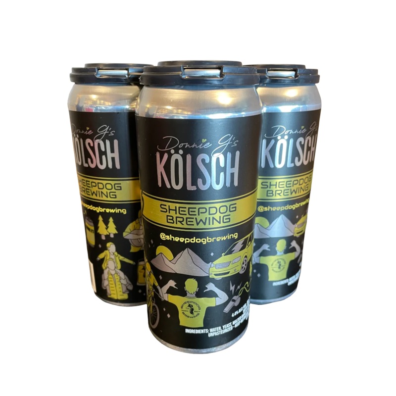 SHEEPDOG DONNIE G KOLSCH 473ML 4PK CAN @ Township [1049525] 1892 ml