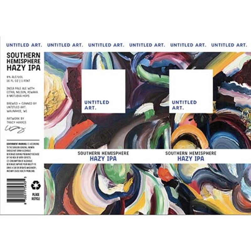 Untitled Art Southern Hemisphere Hazy IPA 16OZ SINGLE CAN