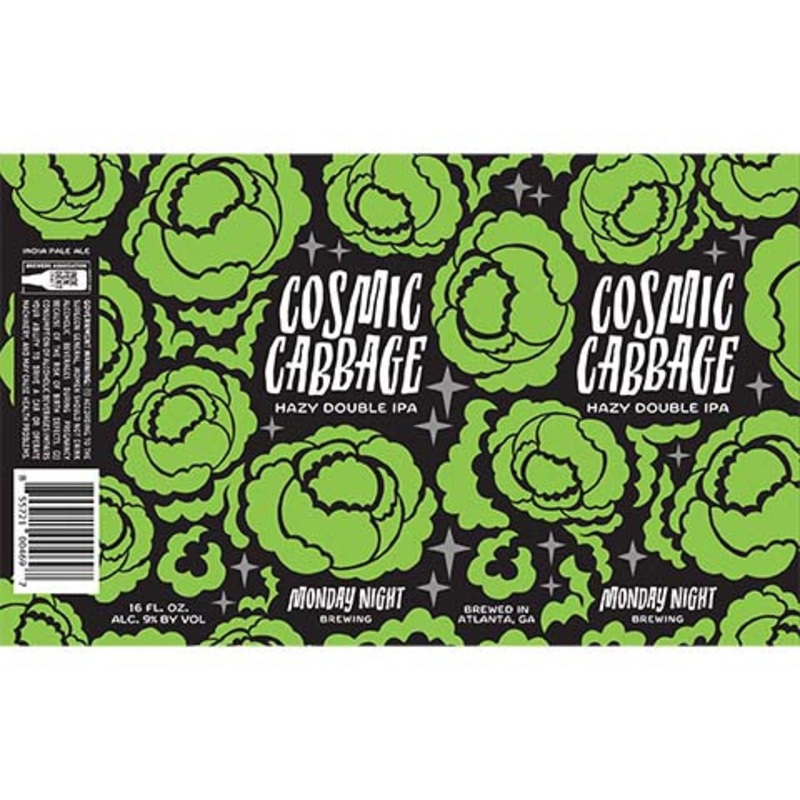 Monday Night Cosmic Cabbage Hazy DIPA 16OZ SINGLE CAN