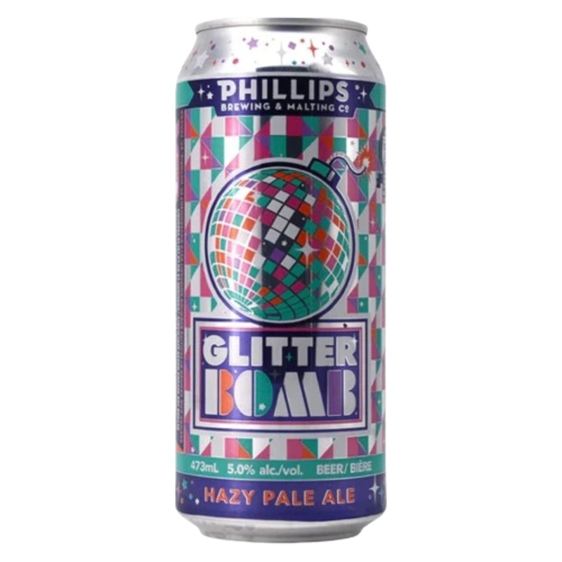 PHILLIPS GLITTER BOMB HAZY IPA 473ML CAN @ Red Deer [1032177] 473 ml