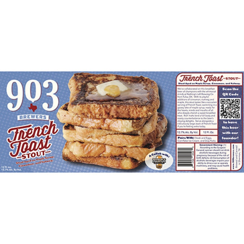 903 Brewers French Toast Stout 12OZ SINGLE CAN