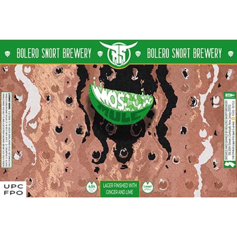 Bolero Snort Moscow Mule 16OZ SINGLE CAN