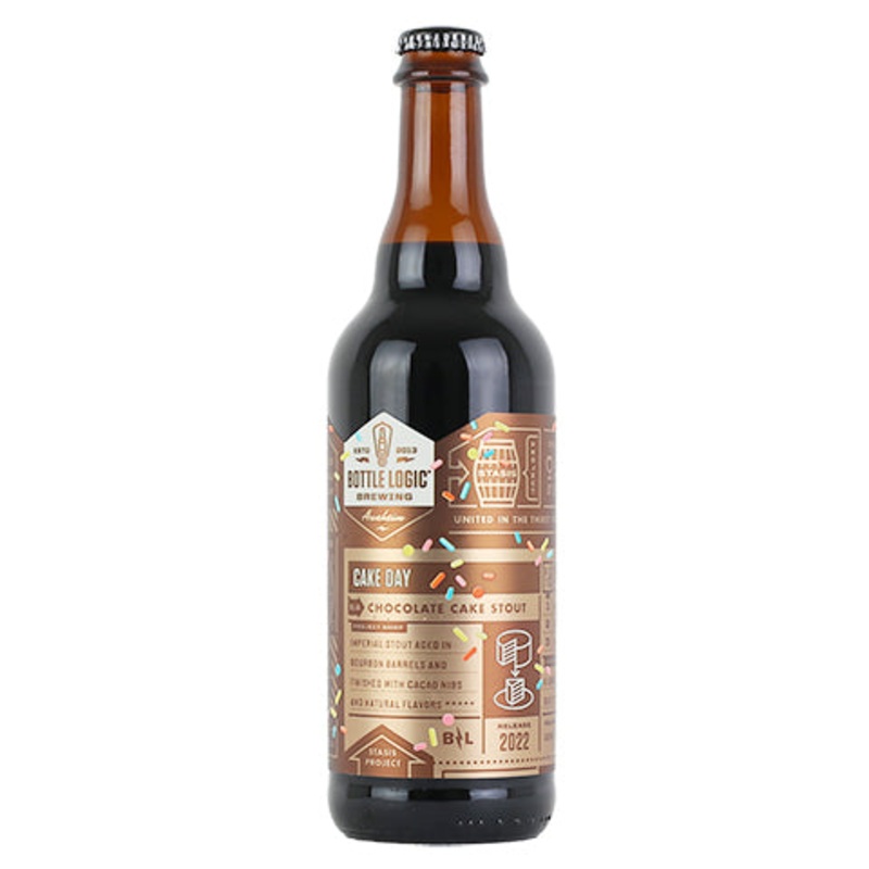 Bottle Logic Cake Day Stout 500ML BTL (2022)