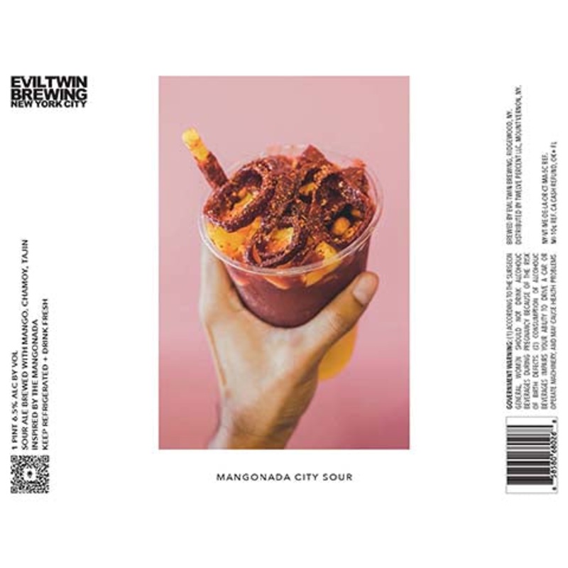 Evil Twin Mangonada City Sour 16OZ SINGLE CAN