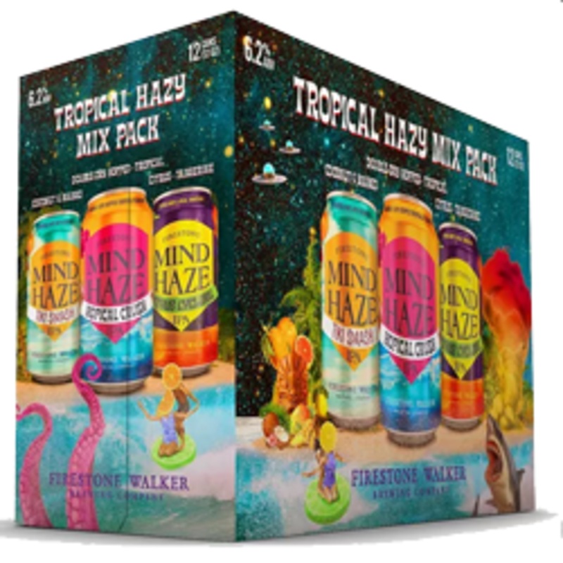 Firestone Walker Tropical Hazy Mix Pack 24 – 12oz Cans, 12 Pack
