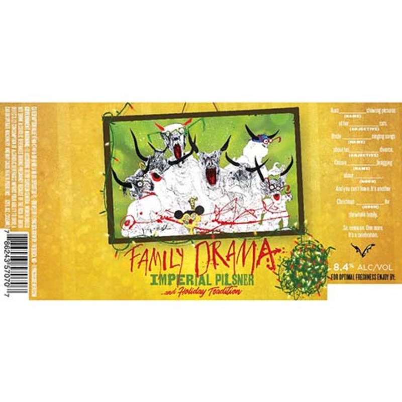 Flying Dog Family Drama Imperial Pilsner 12OZ SINGLE BTL