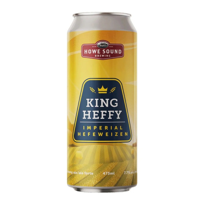 HOWE SOUND KING HEFFY HEFEWEIZEN 473ML CAN @ Kelowna [1027324] 473 ml