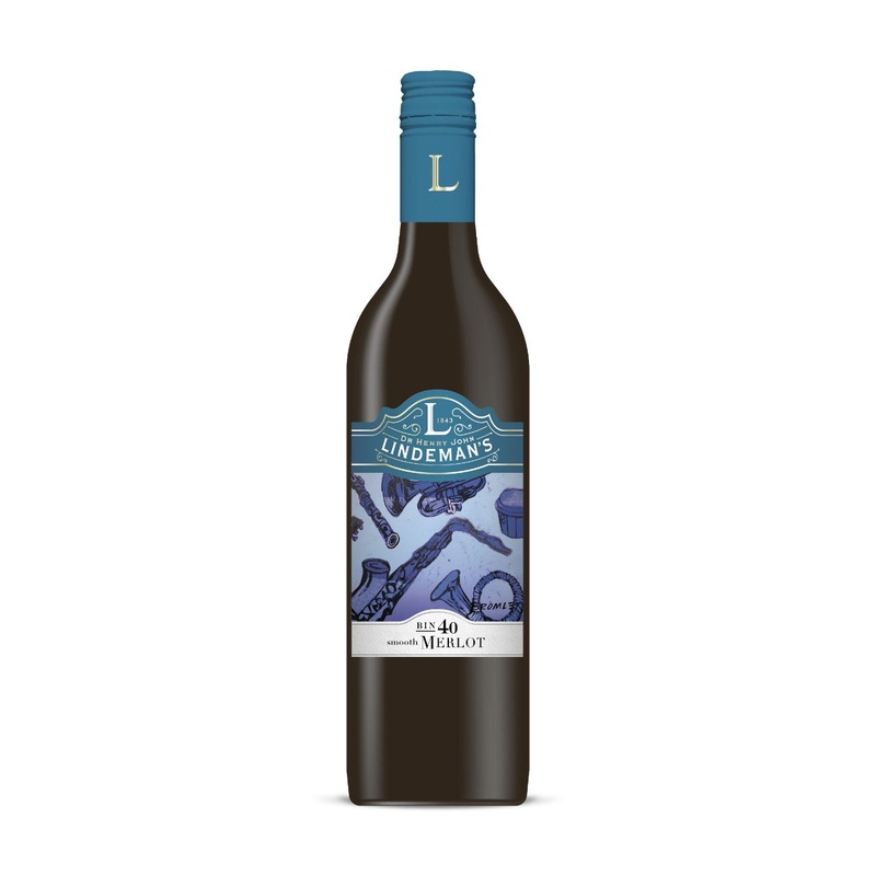LINDEMANS BIN 40 MERLOT 750 ML