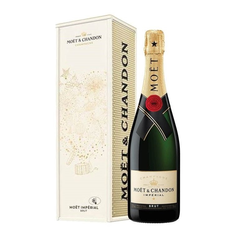 Moet & Chandon Imperial Brut Champagne Metal Gift Box 750ML BTL