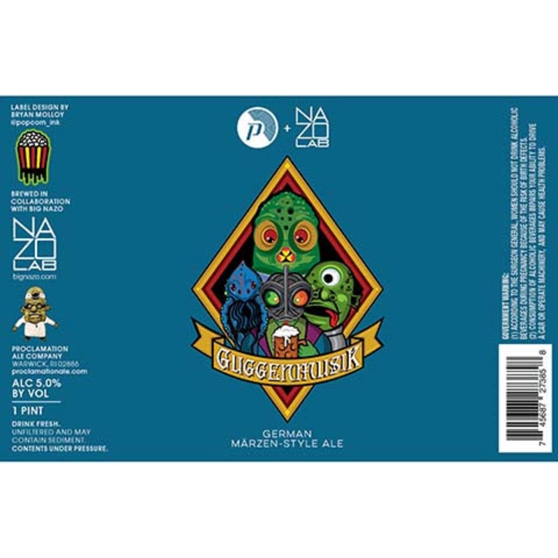 Proclamation Guggenmusk Marzen Ale 16OZ SINGLE CAN