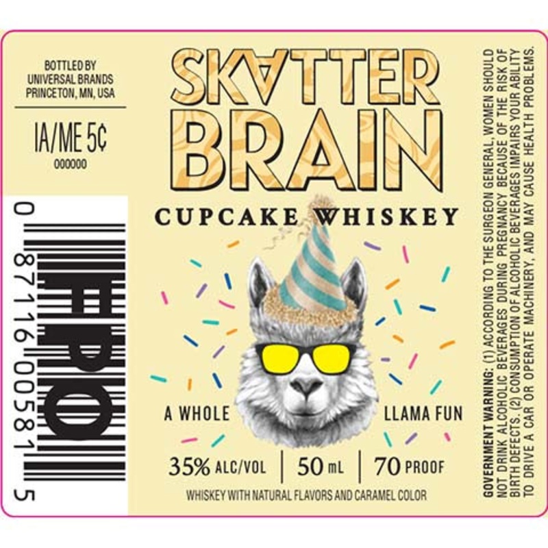 Skatterbrain Cupcake Whiskey 50ML BTL