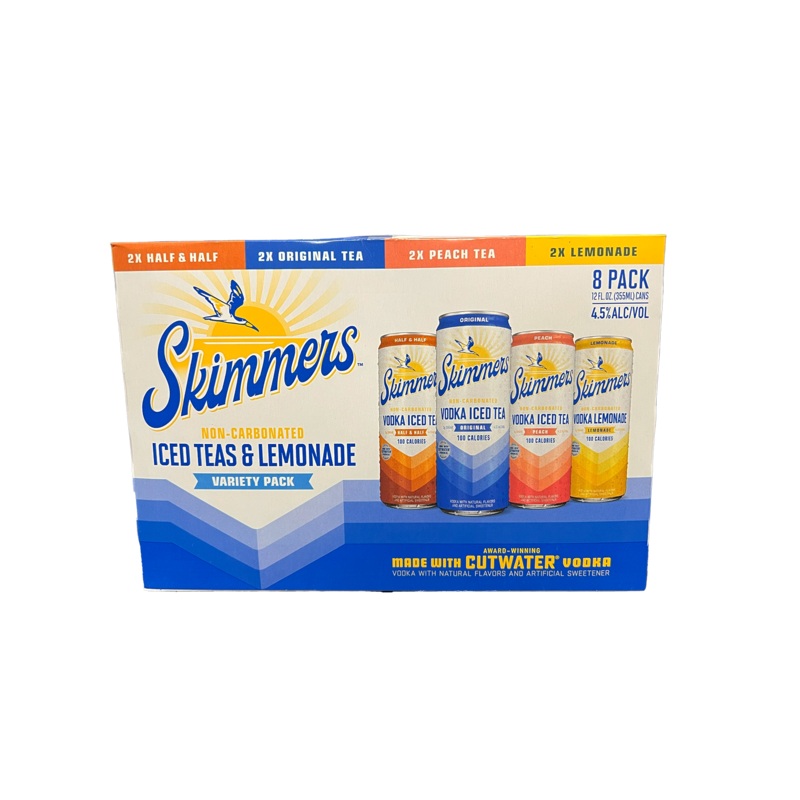 Skimmers Iced Teas & Lemonade Variety 8 Pack