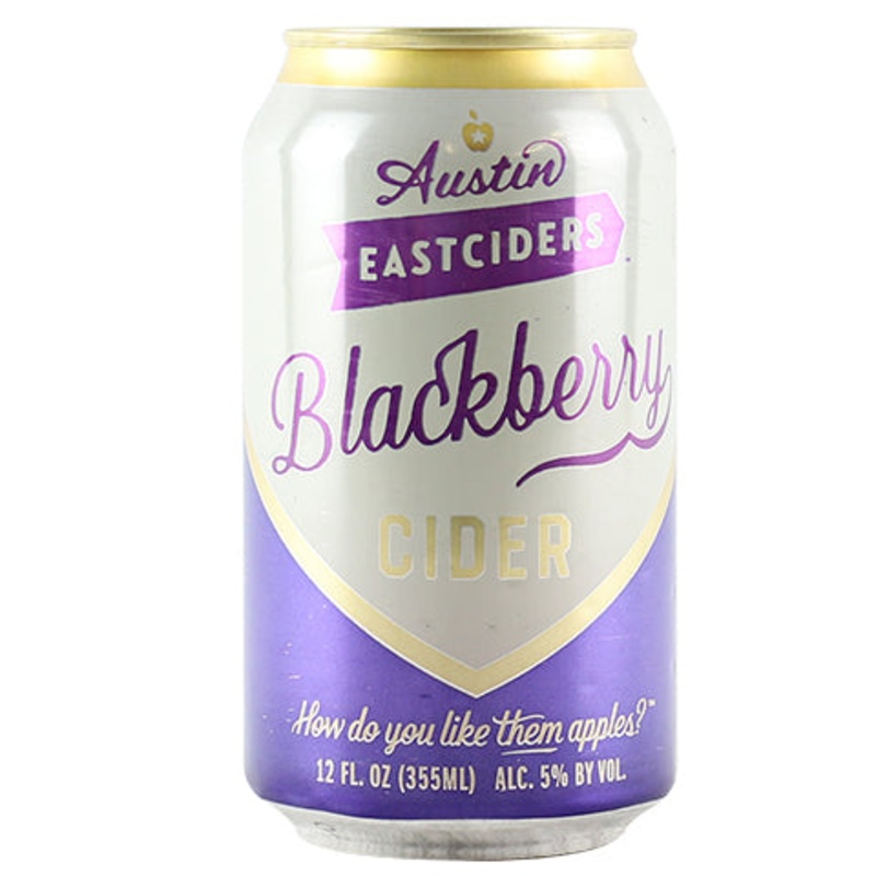 Austin Eastciders Blackberry Cider 12OZ SINGLE CAN