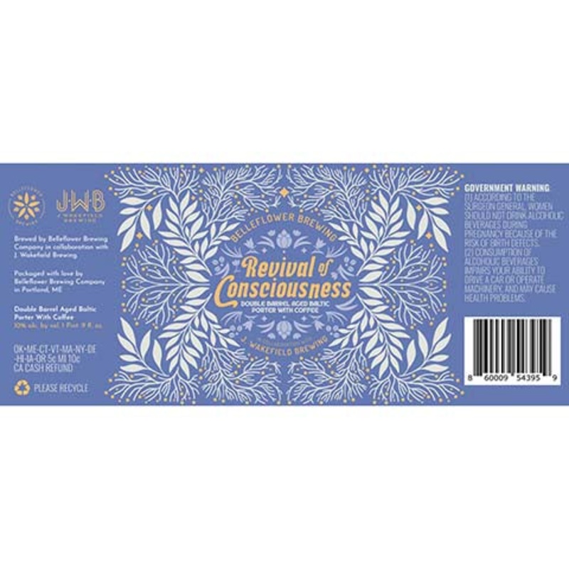 Belleflower Revival of Consciousness Baltic Porter 500ML BTL