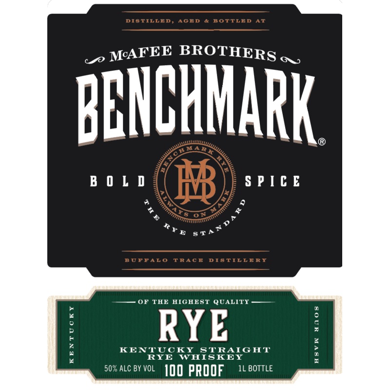 Benchmark Kentucky Straight Rye Whiskey