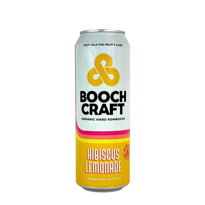 Booch Craft Hard Kombucha Hibiscus Lemonade 19.2 fl oz Can