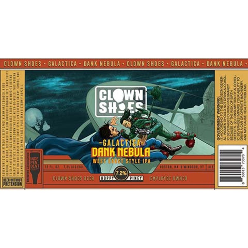 Clown Shoes Galactica: Dank Nebula IPA 12OZ SINGLE CAN