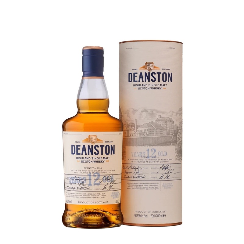 Deanston 12yr Highland Single Malt Scotch Whisky 750mL