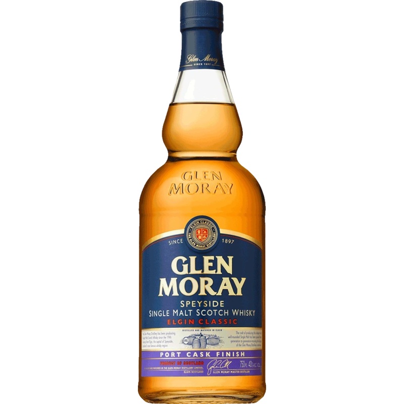 GLEN MORAY PORT CASK FINISH SINGLE MALT SCOTCH 750ML @ Airdrie [1002539] 750 ml
