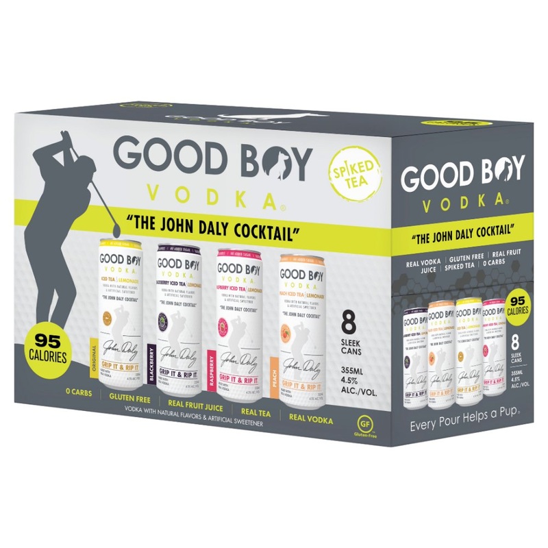Good Boy Seltzer – John Daly Cocktail Variety Pack 8pk