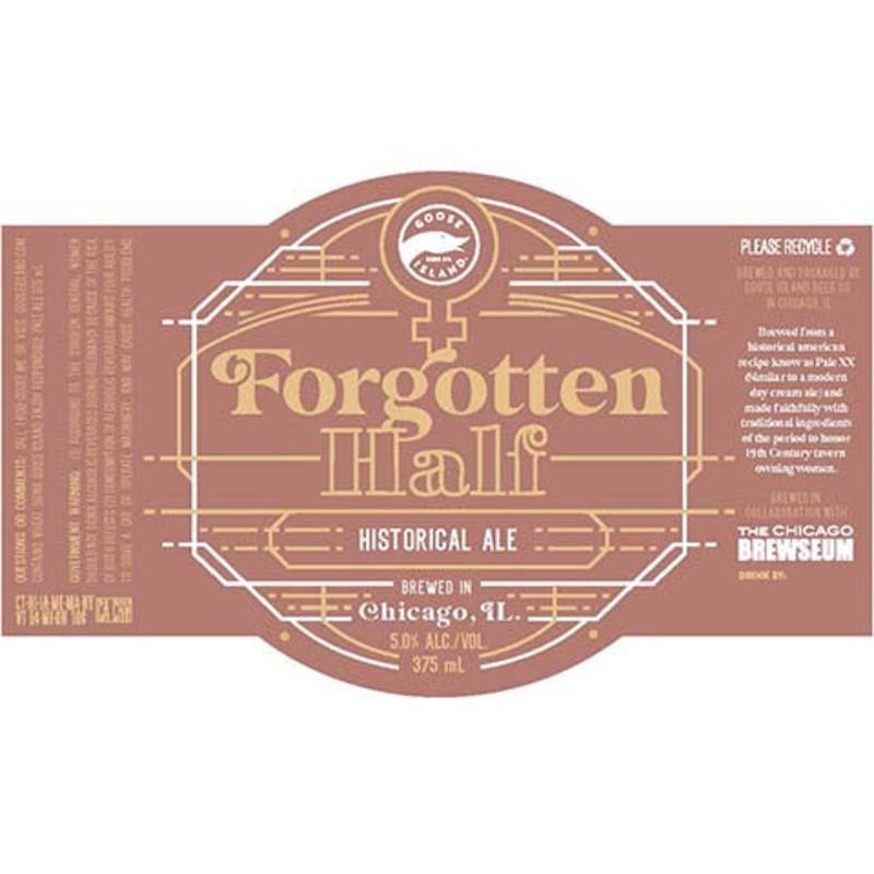 Goose Island Forgotten Half Historical Ale 375ML BTL
