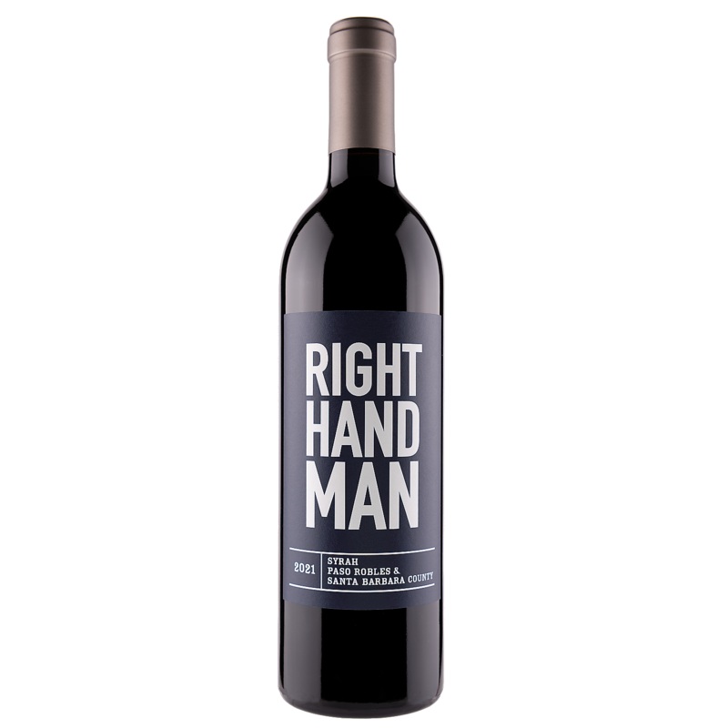 MCPRICE MYERS SYRAH RIGHT HAND MAN CENTRAL COAST 2021 750ML 750ML