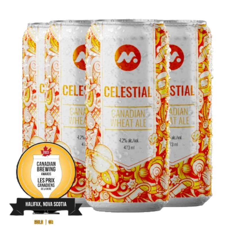 METAS CELESTIAL CANADIAN WHEAT ALE 473ML 4PK CAN @ Emerald Hills [1047260] 1892 ml
