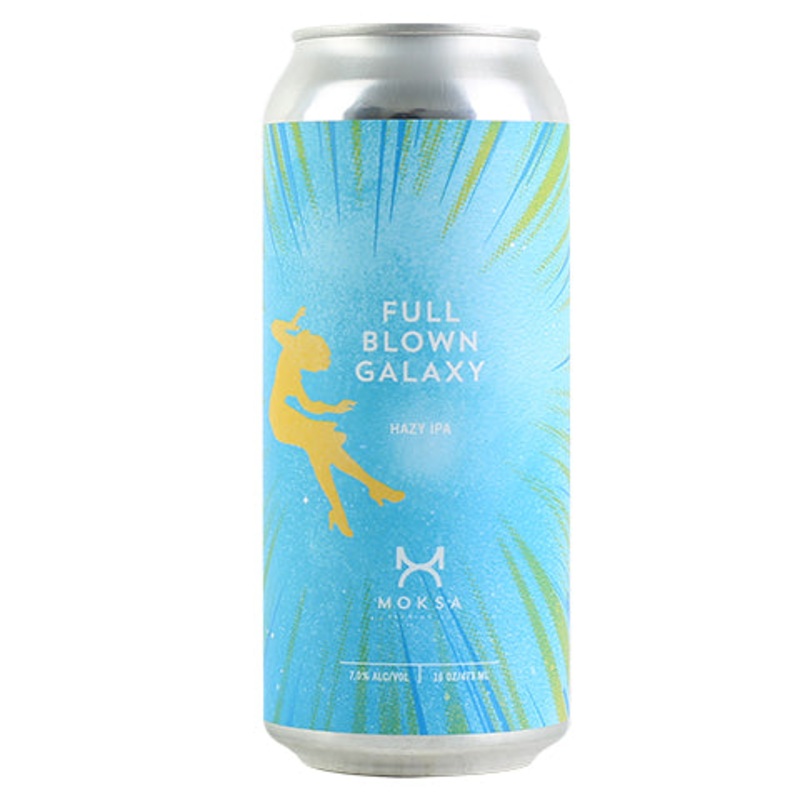 Moksa Full Blown Galaxy Hazy DIPA 16OZ SINGLE CAN