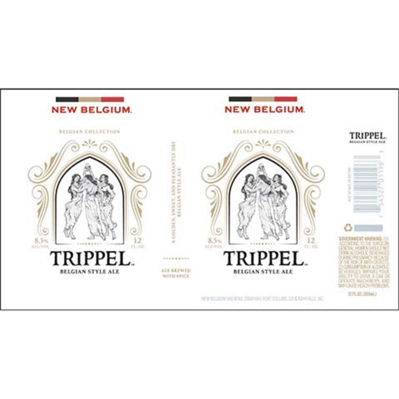New Belgium Trippel Belgian Ale 12OZ SINGLE CAN