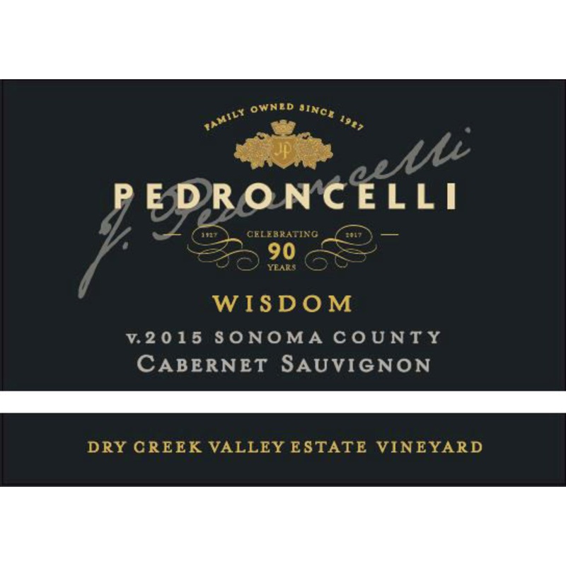 PEDRONCELLI WISDOM CABERNET SAUVIGNON 2019 750 mL