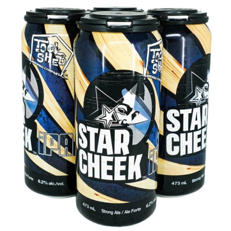 TOOL SHED STAR CHEEK IPA 473ML 4PK CAN @ Southgate [1028091] 1892 ml