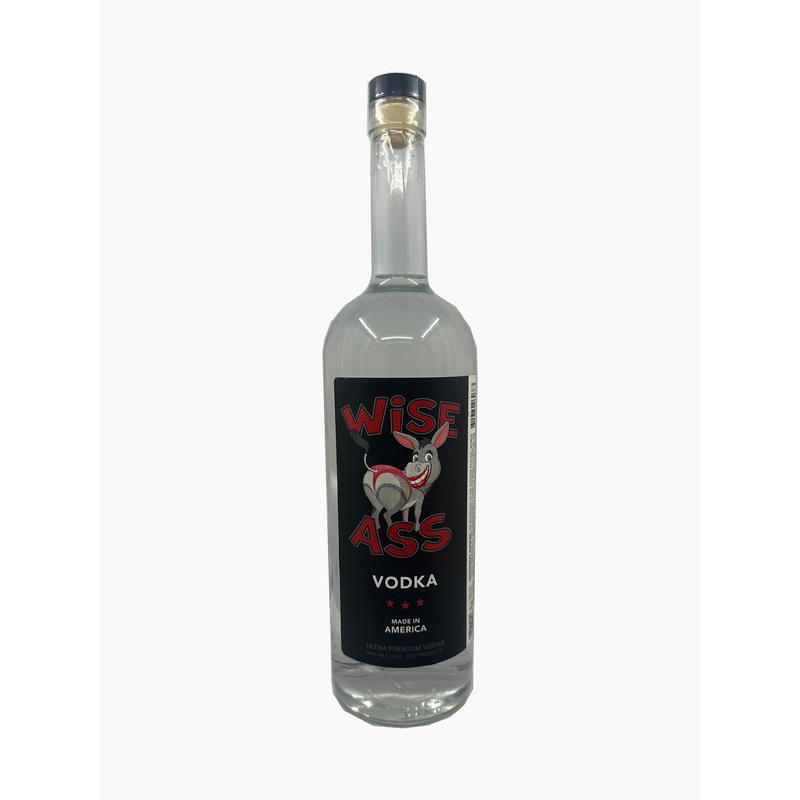 Wise Ass Vodka Ultra Premium American Vodka 1L