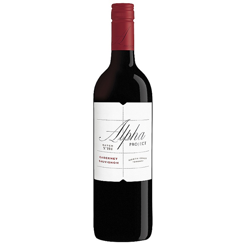 ALPHA PROJECT CABERNET SAUVIGNON BATCH NO 1 NORTH COAST 2019 750ML 750ML