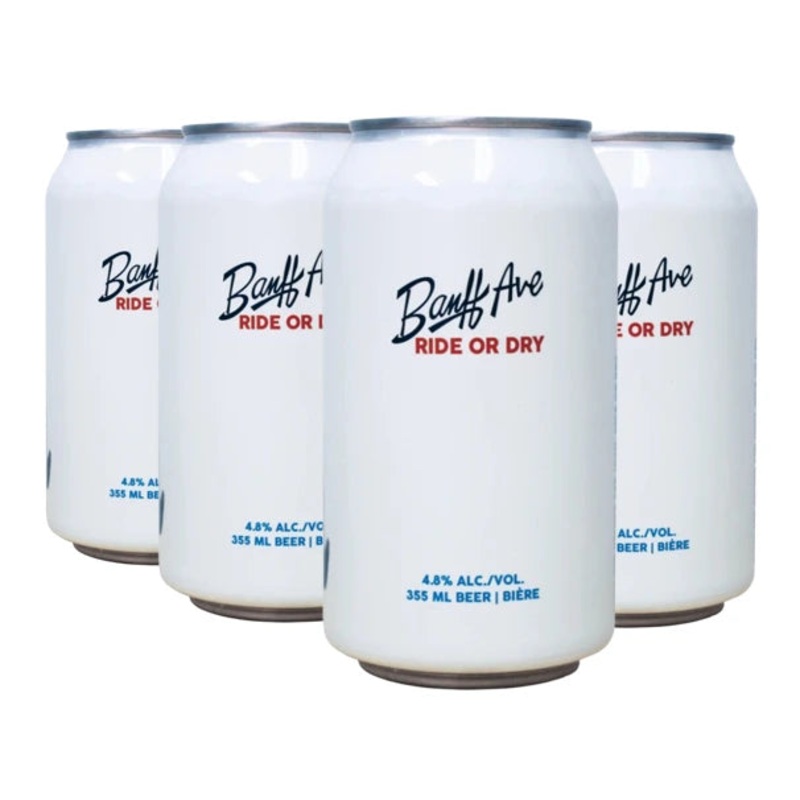 BANFF AVE RIDE OR DRY 355ML 6PK CAN @ Signal Hill [1023781] 2130 ml